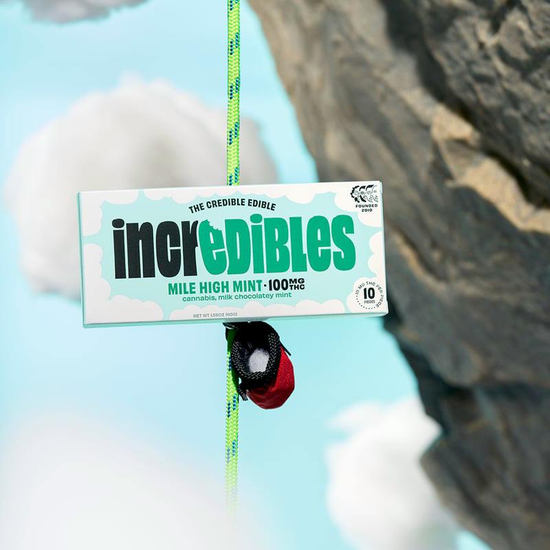 Incredibles - Mile High Mint Bar (H) - Chocolate - 100 mg