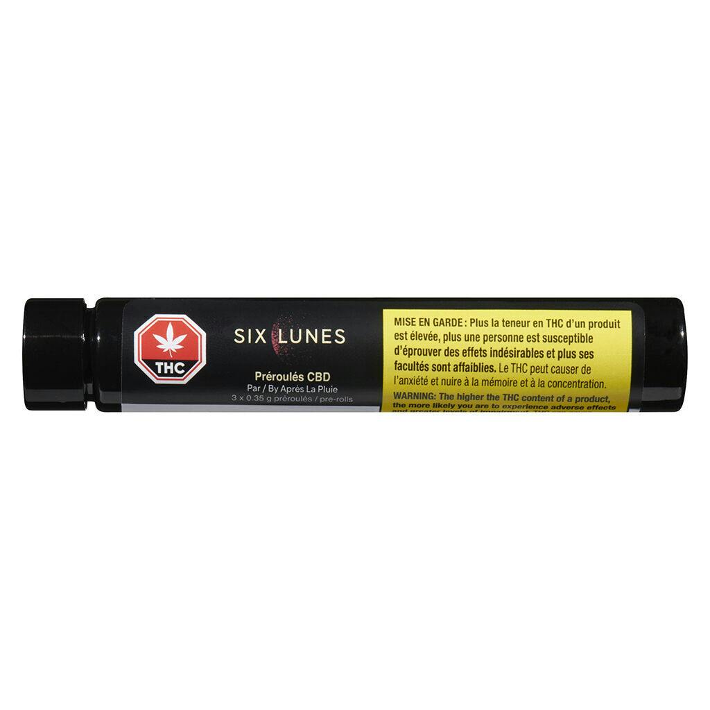 SIX LUNES - CBD Pre-Roll 3x0.35g
