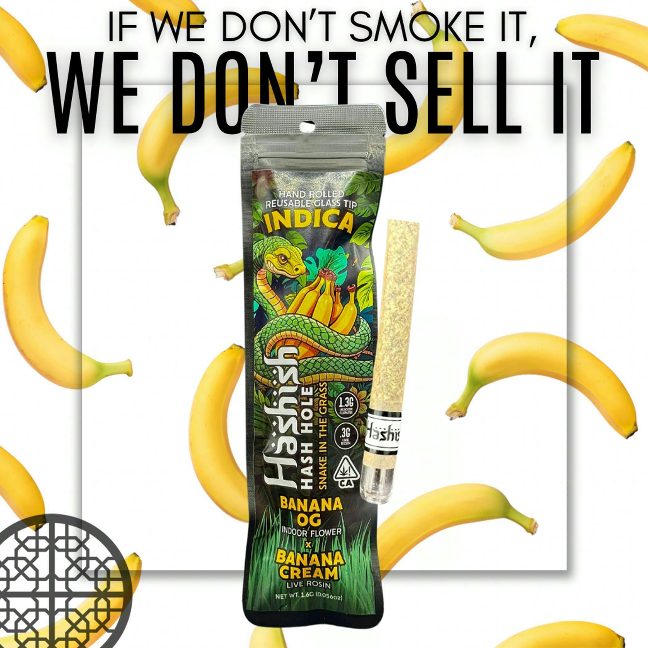 Hashish | HH Pre-Roll 1.6g | I | Donny Burger x OG Mango