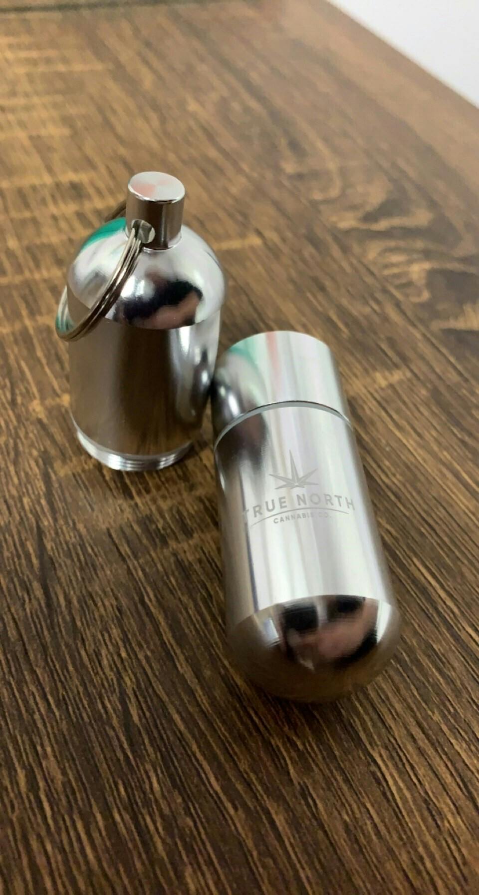 TNCC | Metal Joint Stash Tube Keychain