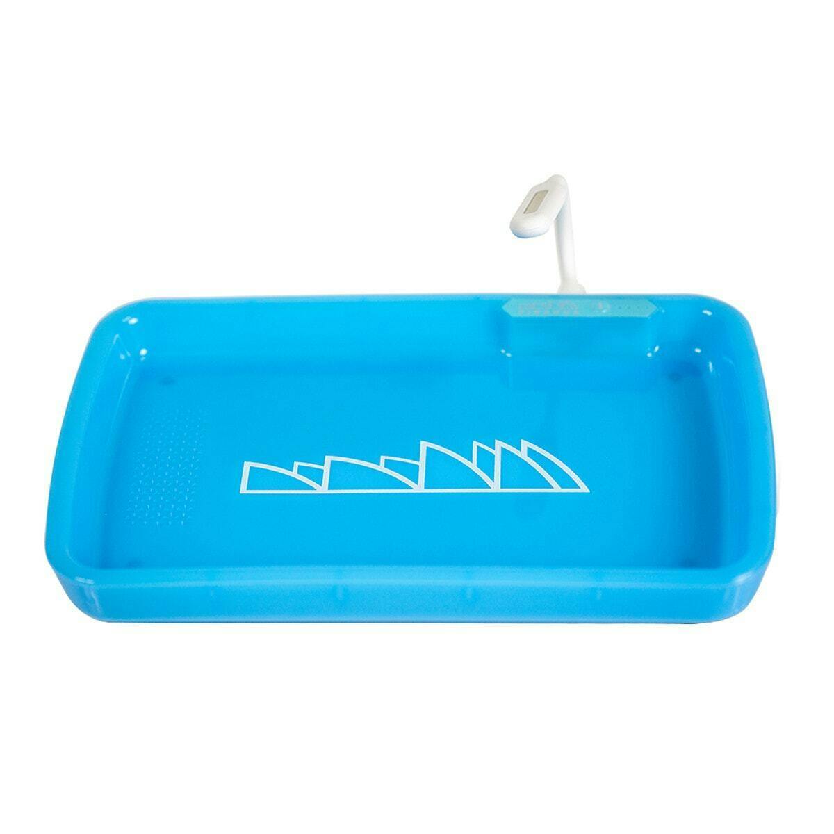 Piranha | LED Rolling Tray | 17.25" x 7.25" | -Blue ~
