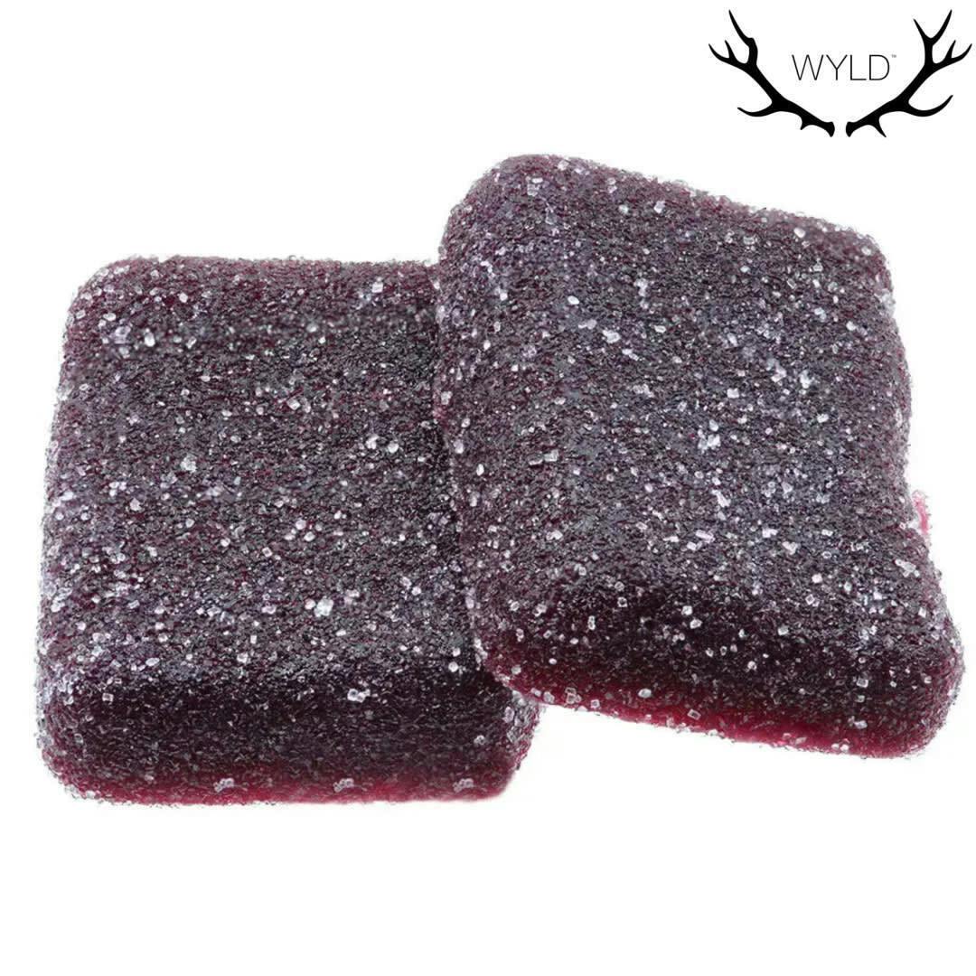Wyld | 2:1 Real Fruit Elderberry THC:CBN Gummies | 2PC~