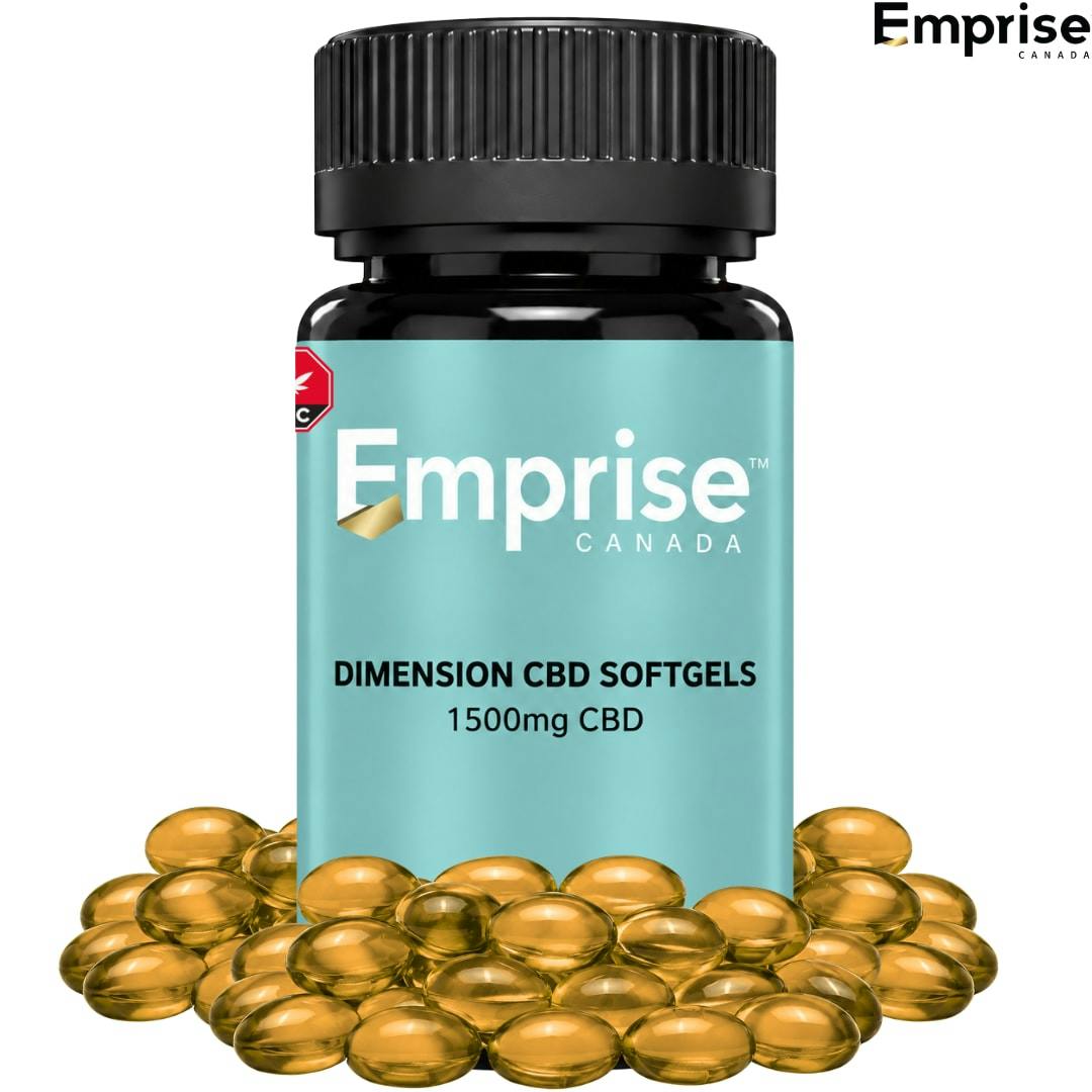 Emprise Canada | Dimension CBD Softgels | 30caps