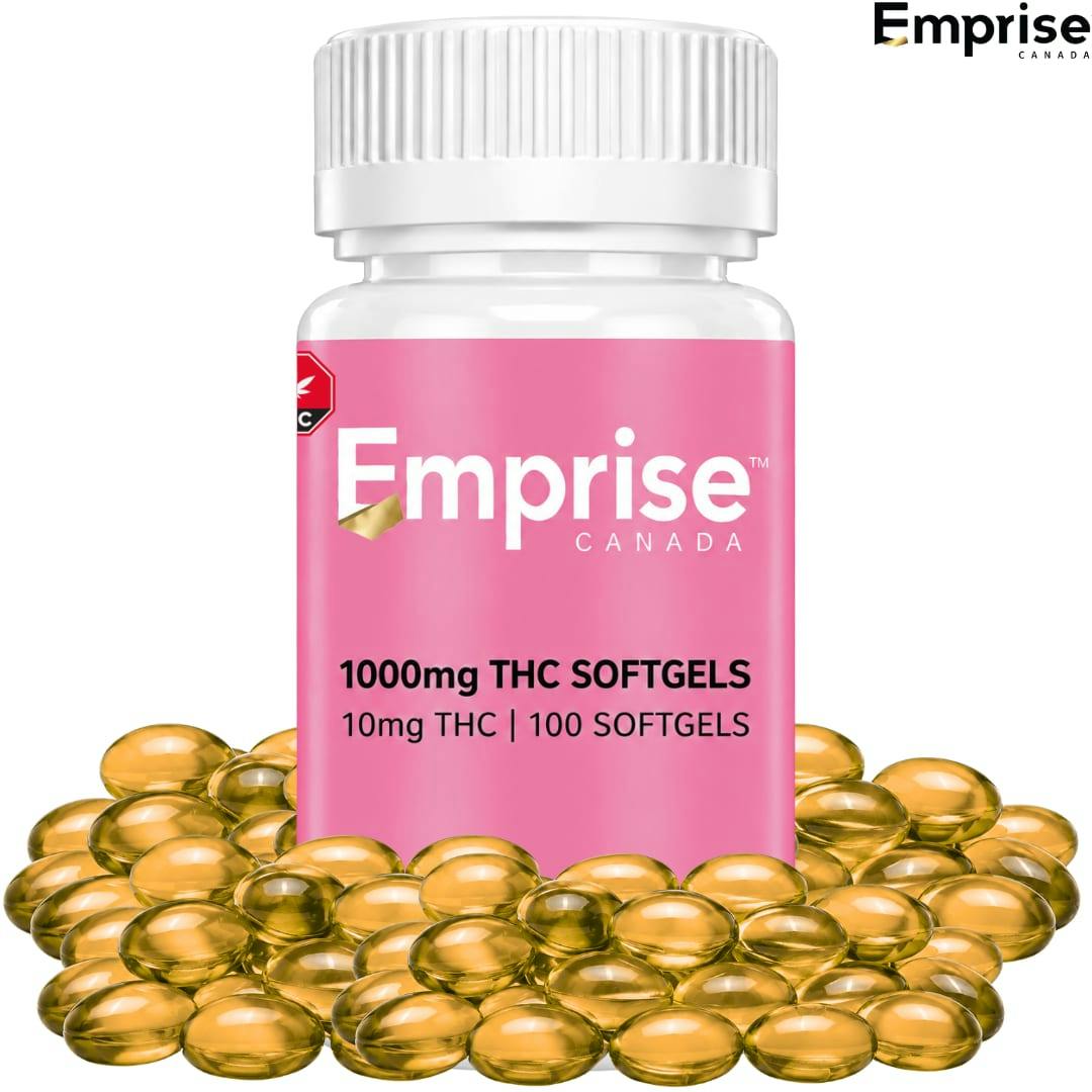 Emprise Canada | 1000 mg Softgels (100 x 10 mg) | 100caps