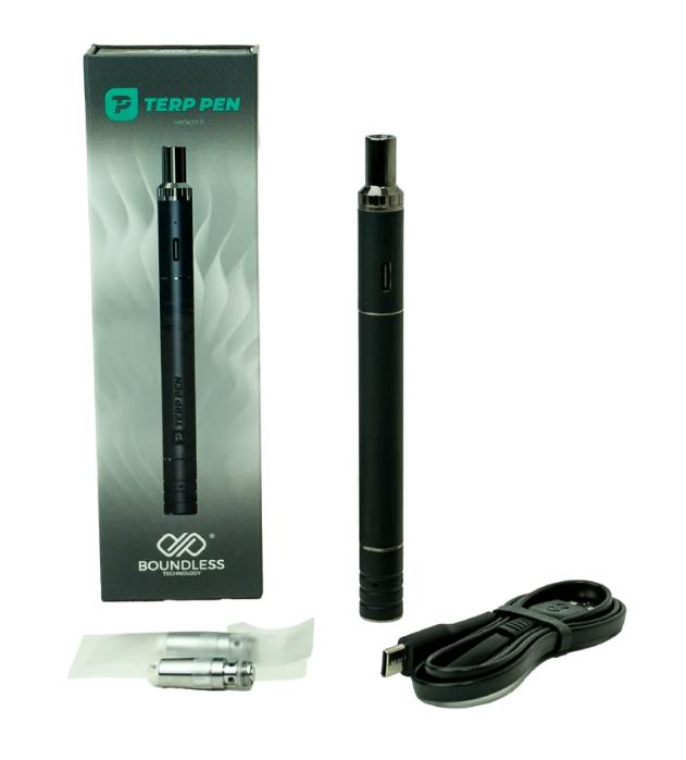 Boundless Terp Pen II Electric Nectar Collector Black