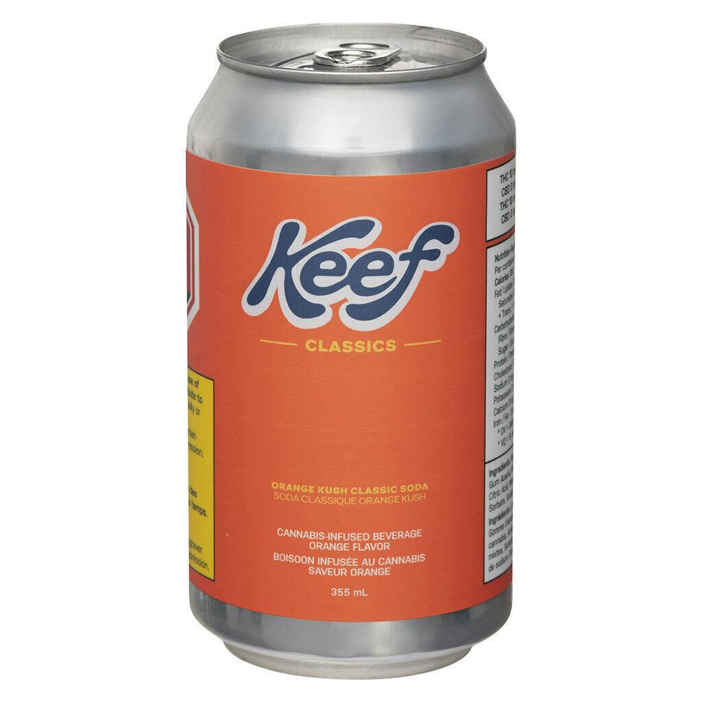 Keef Brands - Orange Kush Classic Soda - 1x355ml