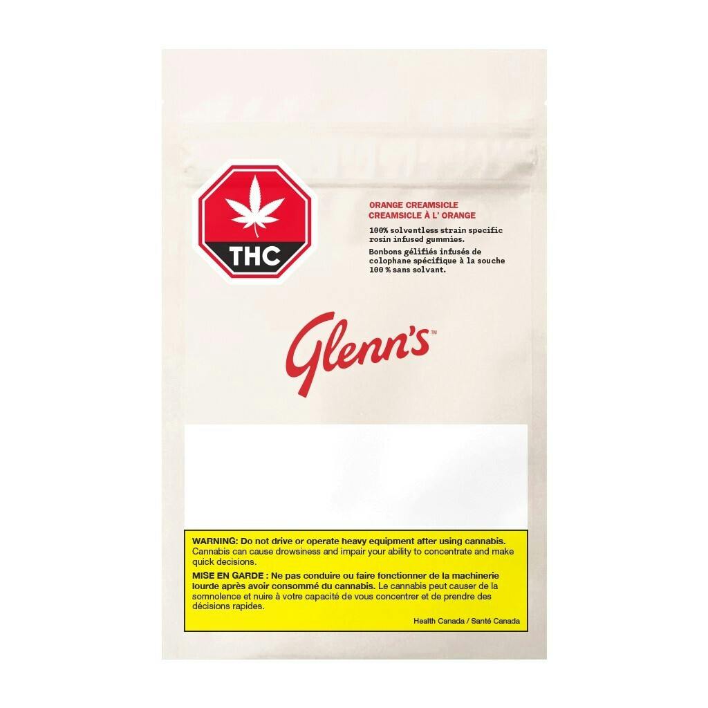 Glenn's - Orange Creamsicle Hash Rosin Sativa Soft Chews - 2 Pack