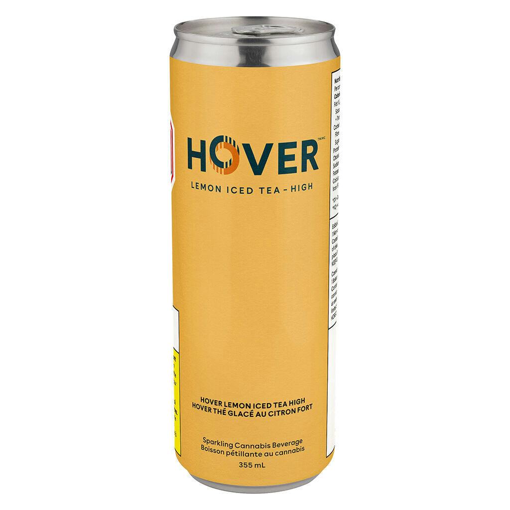 Hover Beverages - Hover Lemon Iced Tea High - 355ml