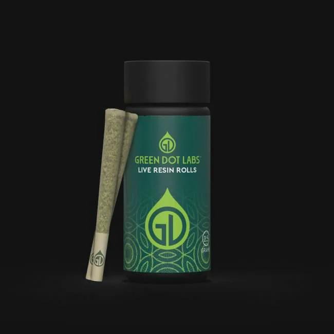 GDL Live Resin Rolls (5x .5g) | Bourbon Street + Final Boss