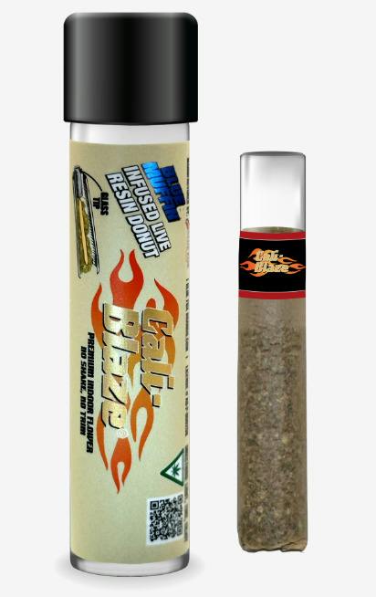 Baja Blaze | 1.2g Live Resin Donut Infused Pre-Roll