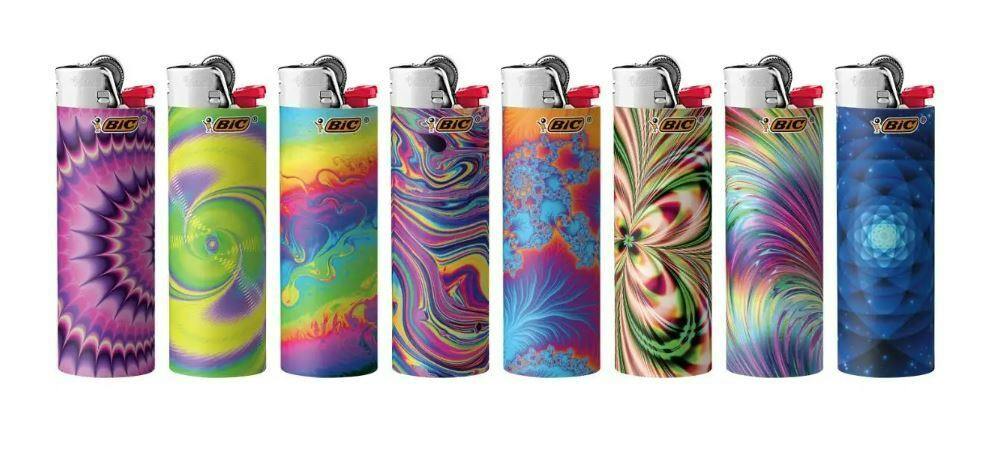 BiC Psychedelic Maxi Pocket Lighter at PurLife Dispensary Santa Fe