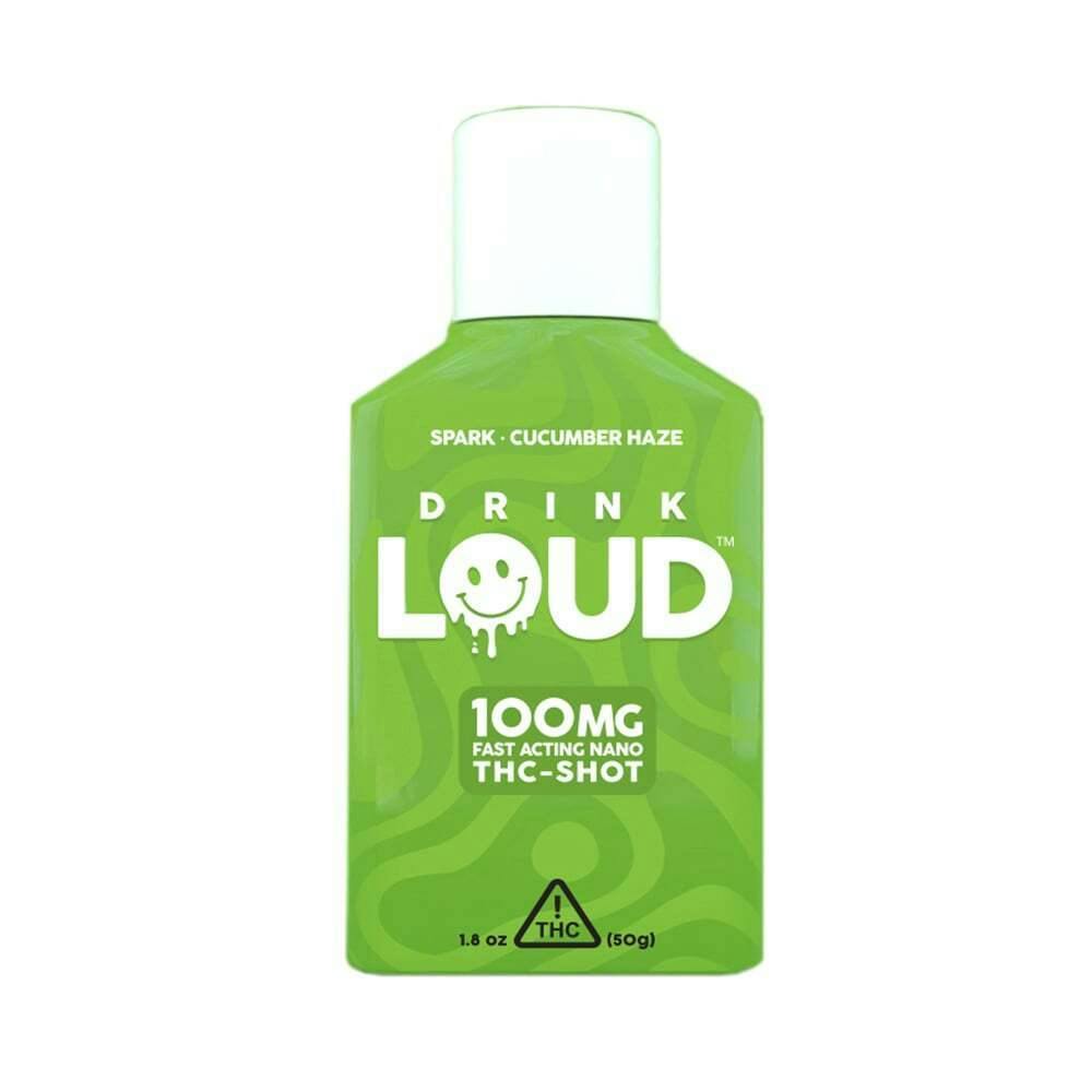 Cucumber Haze - Spark (100mg THC) | Drink Loud - Spark Shot