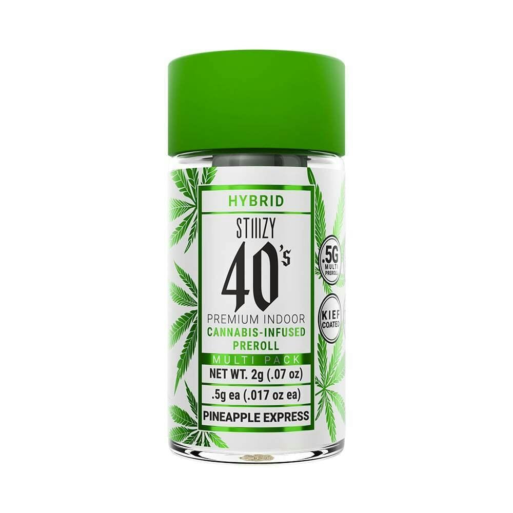 Pineapple Express [.5g] | STIIIZY - 40's Infused 4 Pack Pre Roll