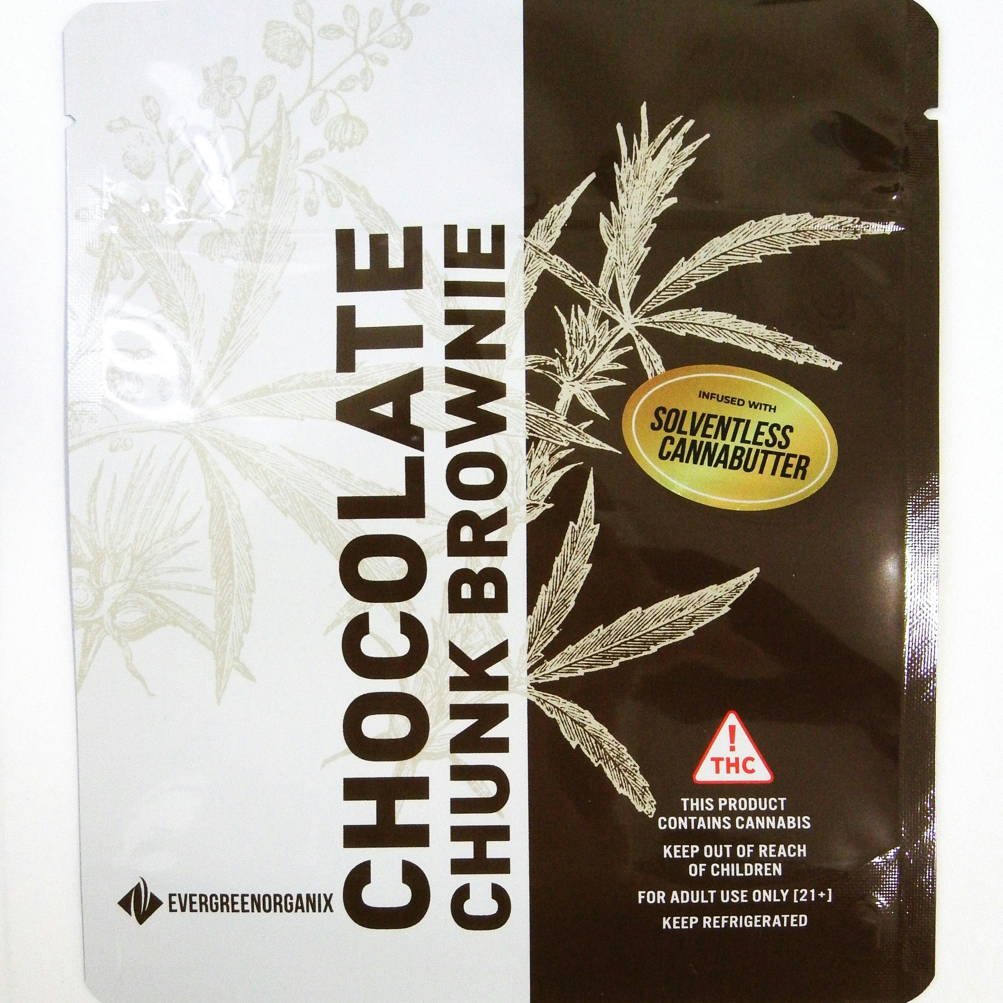 Double Chocolate Chunk (20mg) | Evergreen Organix (EGO) - Brownies