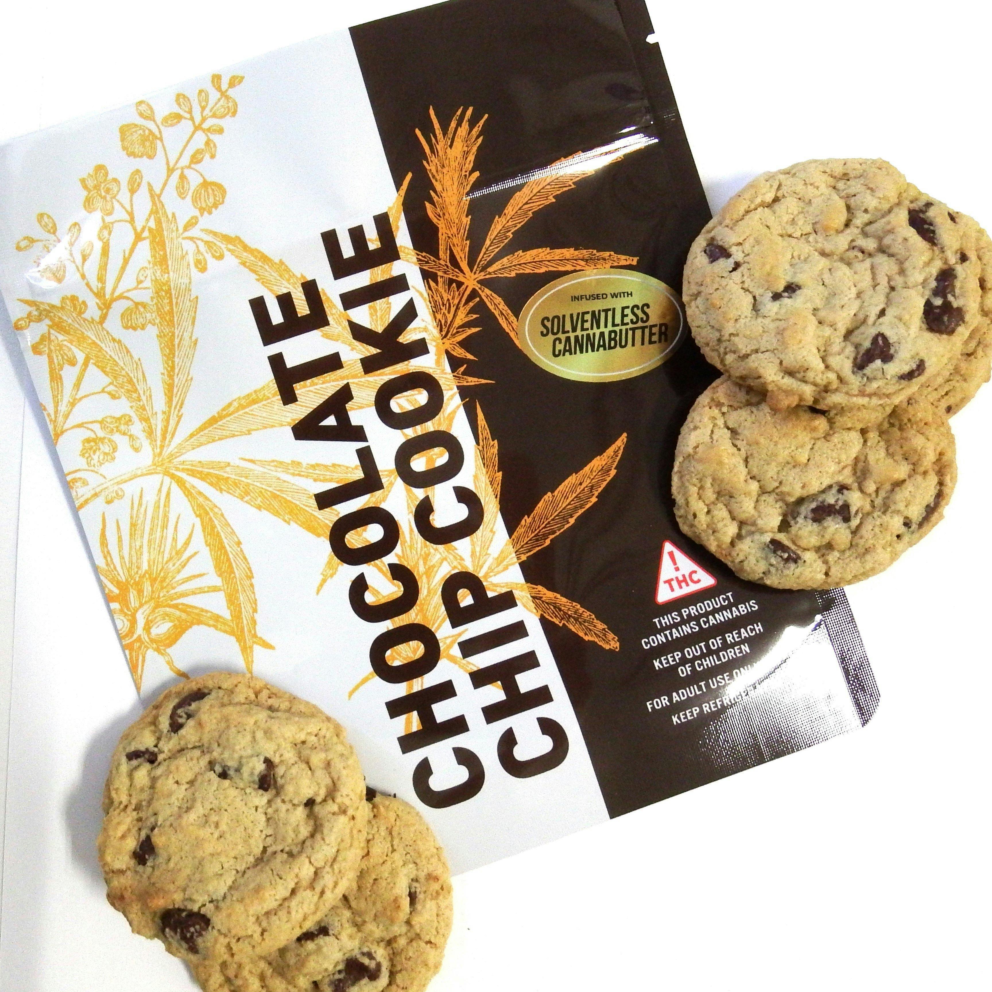 Chocolate Chip [5pk] (100mg) | Evergreen Organix (EGO) - Cookies