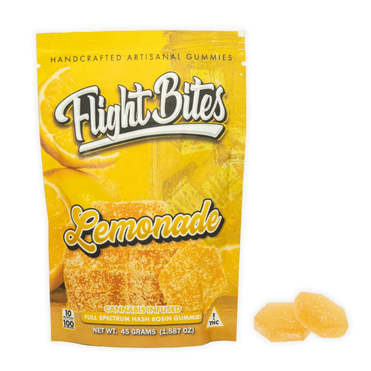 Lemonade [10pk] (100mg) | The Grower Circle - Flight Bites
