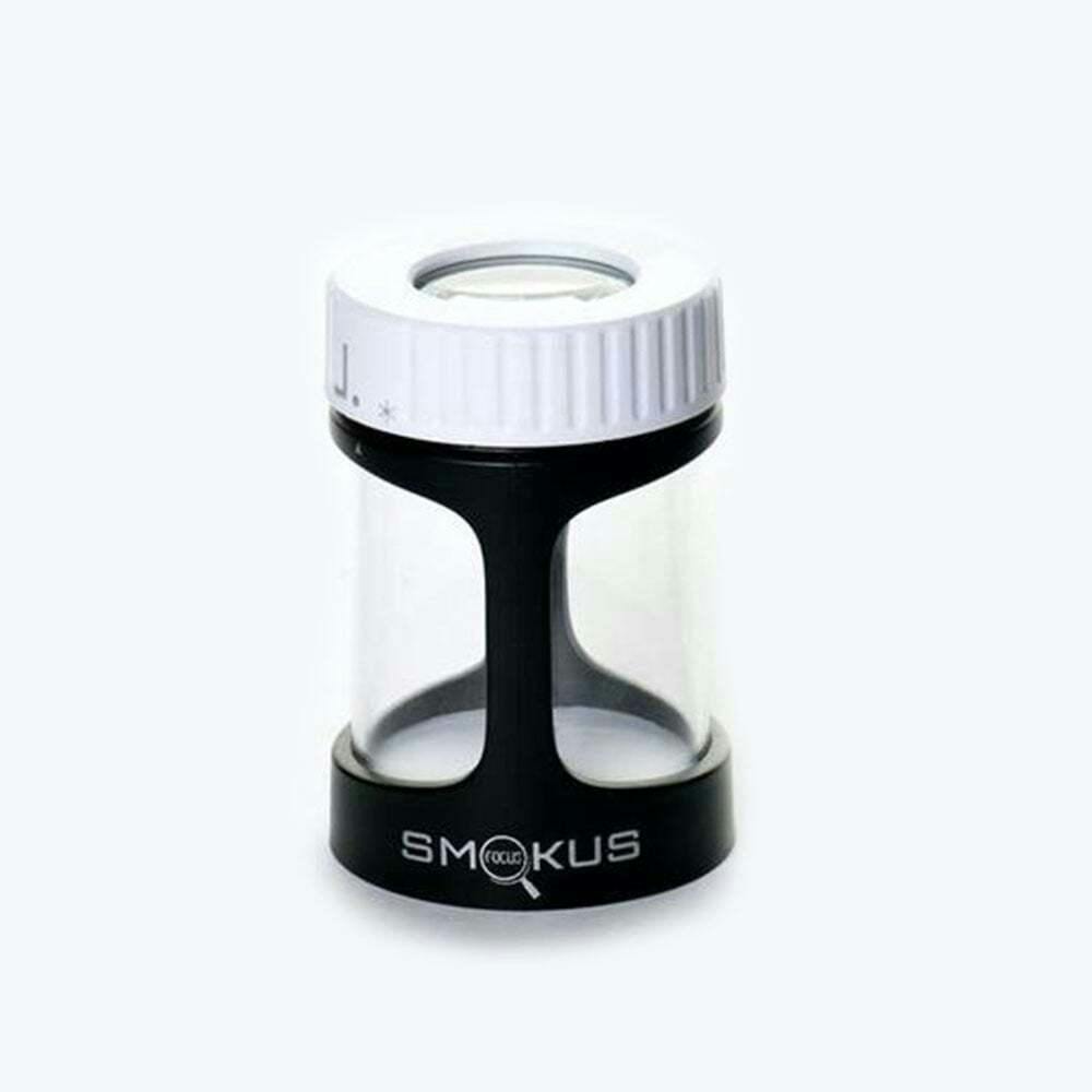 Stash Jar - Black | Smokus Focus - Stash Jar