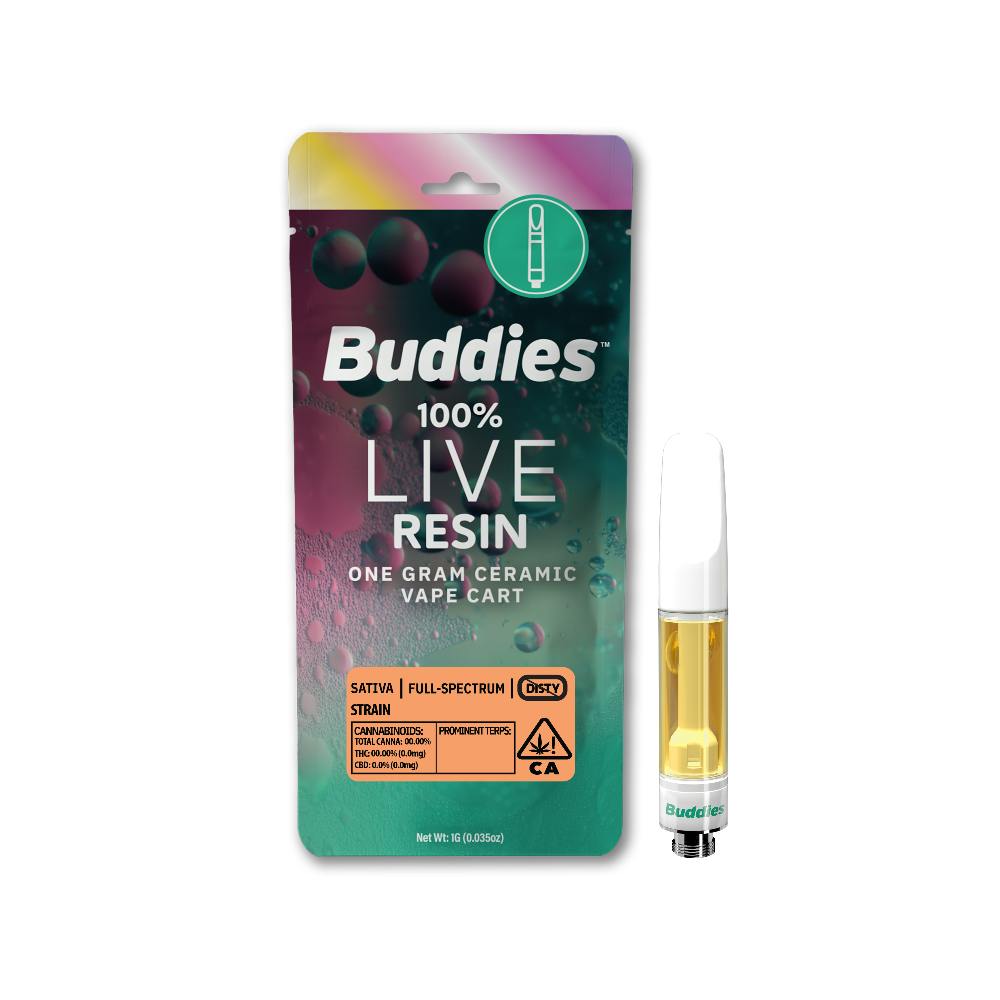 Pineapple Breeze | Buddies Brand - Live Resin Vape Cartridge