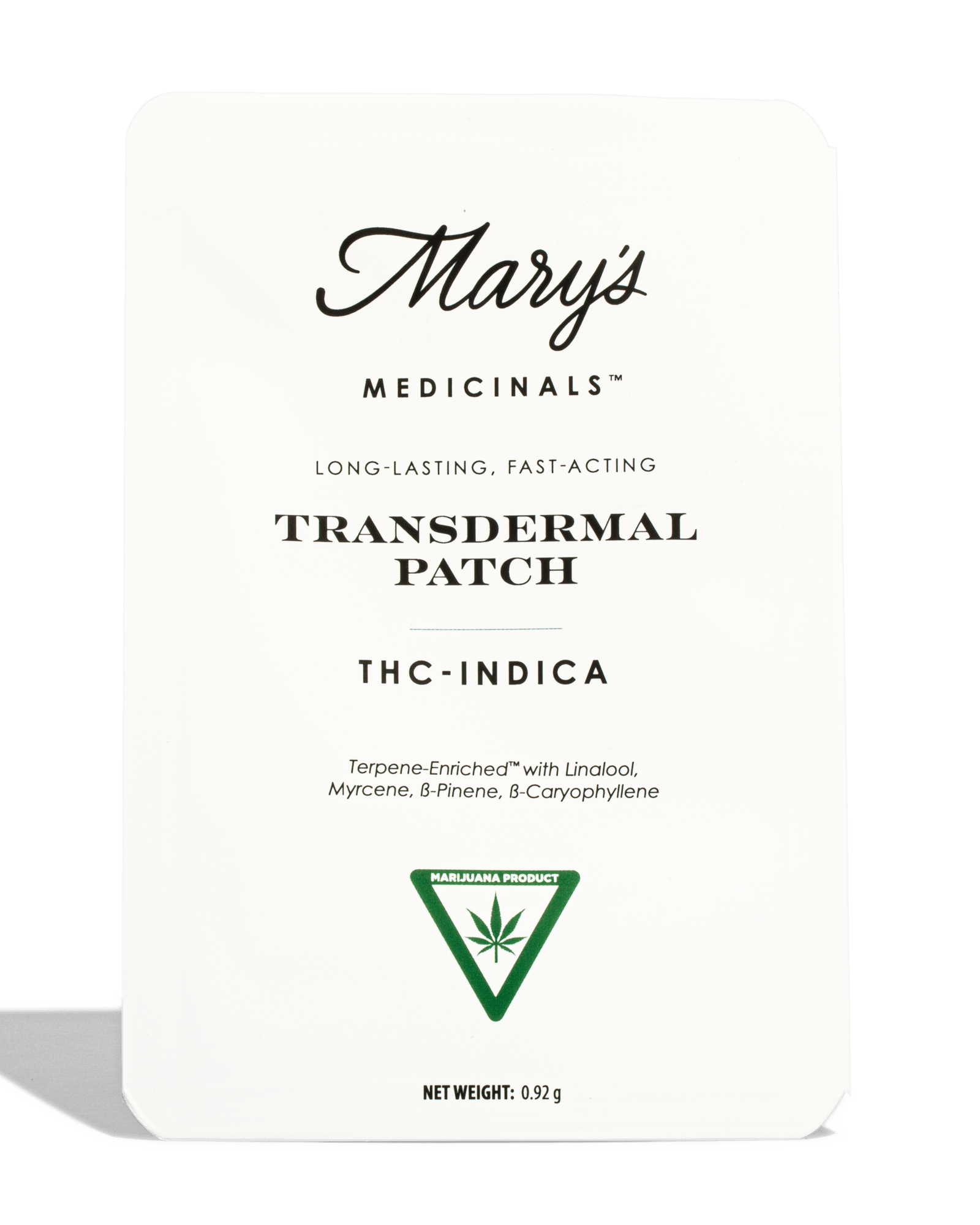TRANSDERMAL INDICA PATCH 20MG