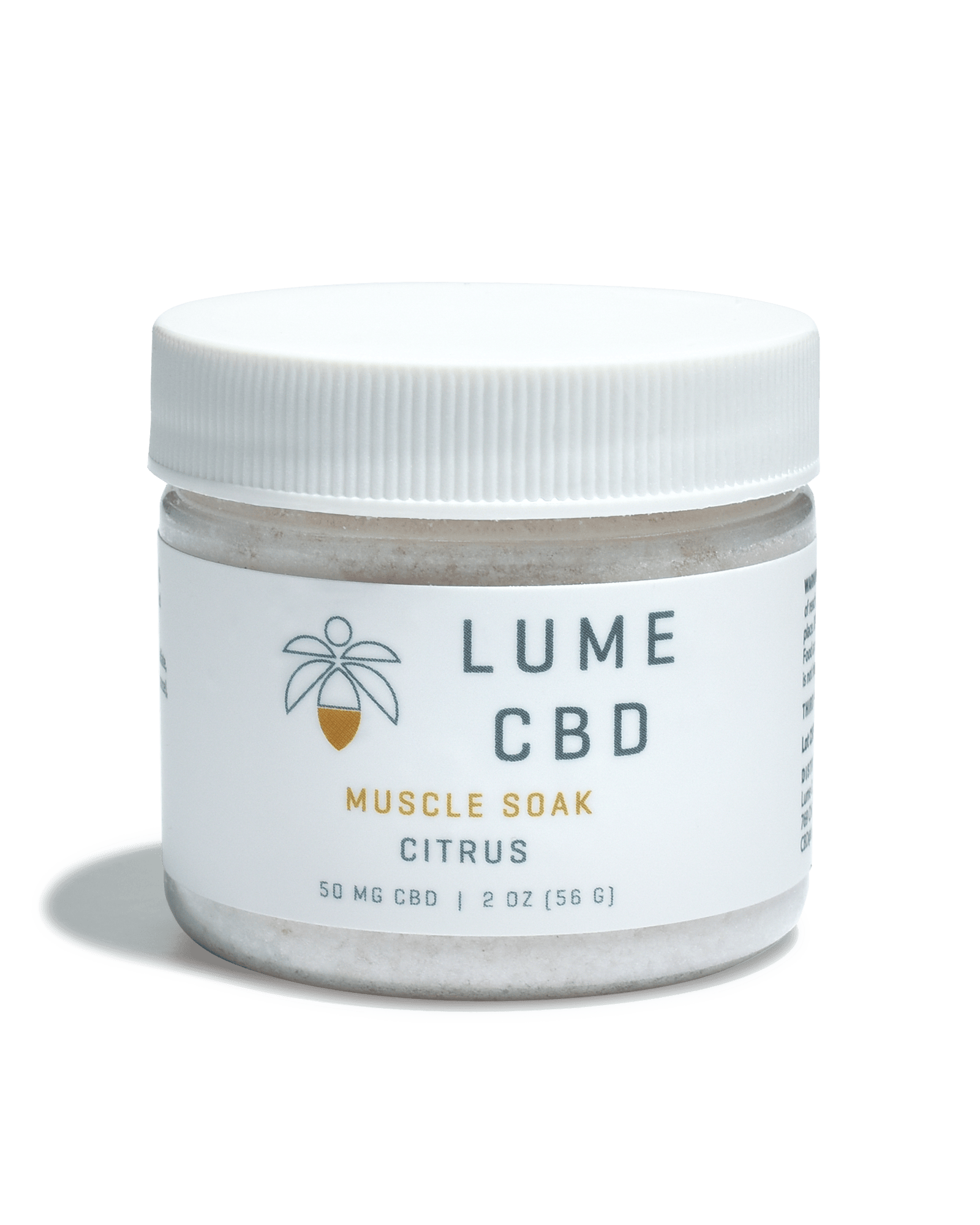 CBD MUSCLE SOAK - CITRUS - 50MG