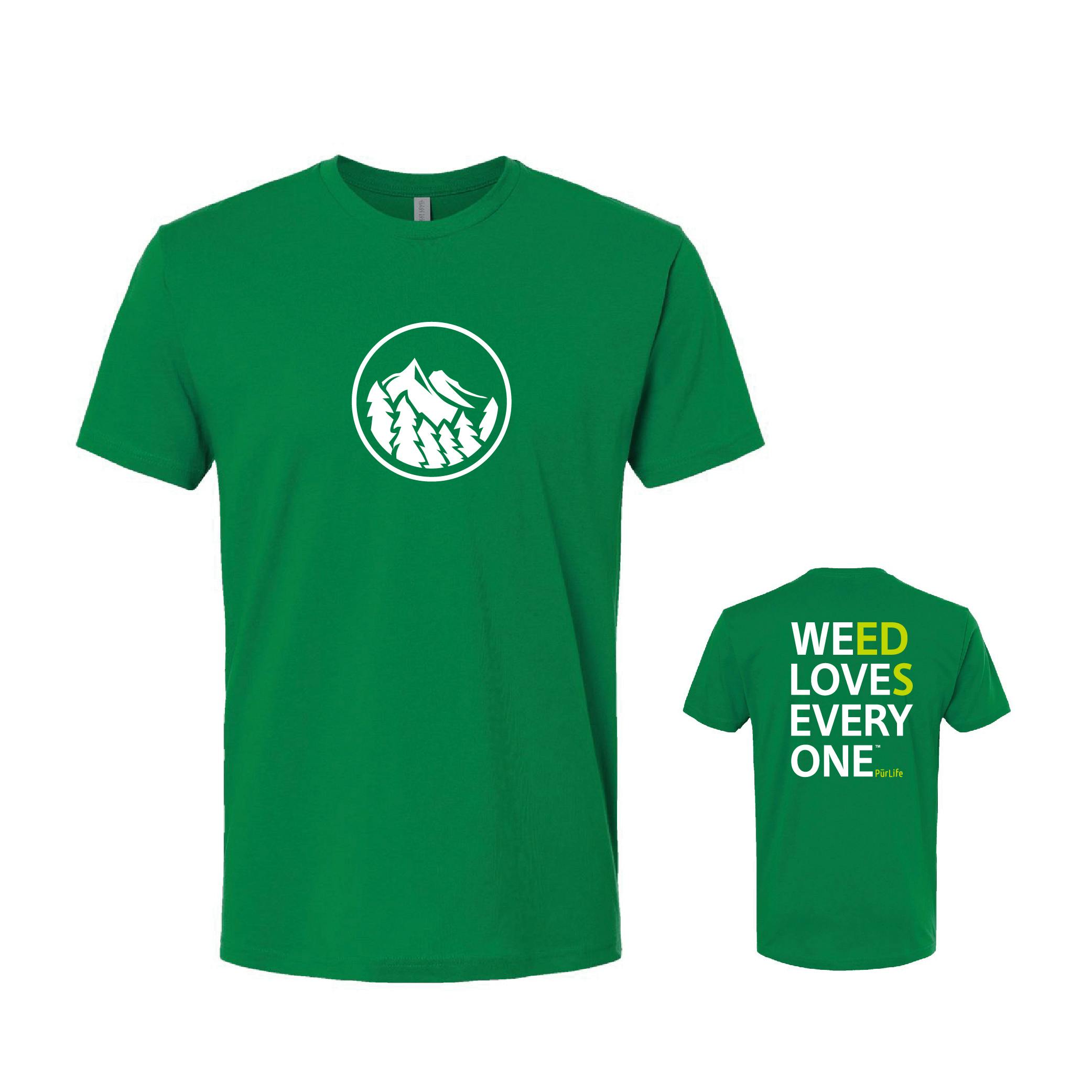 Weed Loves Everyone Kelly | Men's Shirt at PurLife Dispensary - T or C