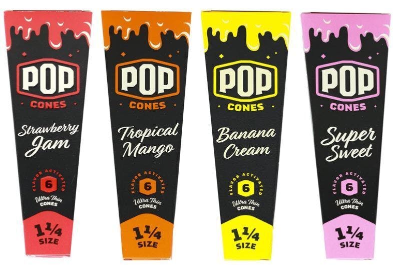 Pop Cones | 1 1/4 at PurLife Dispensary - T or C