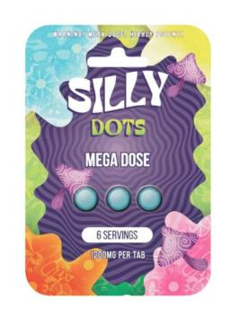 Silly Dots - Mega Dose 1200mg 3pk