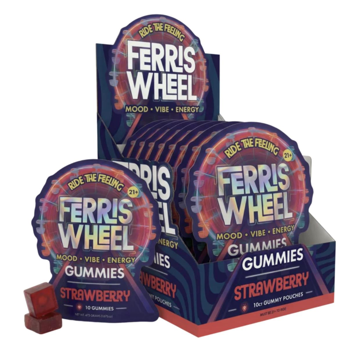 Gummy Pouch - Strawberry - 10ct