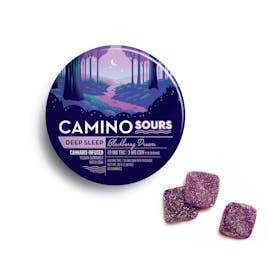 Kiva - Camino Sours | Blackberry Dream | 10:3 THC:CBN 100mg Gummies