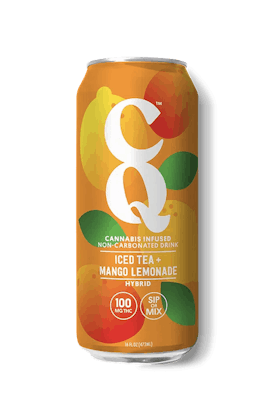 Cannabis Quenchers - Iced Tea Mango Lemonade | 100mg Drink