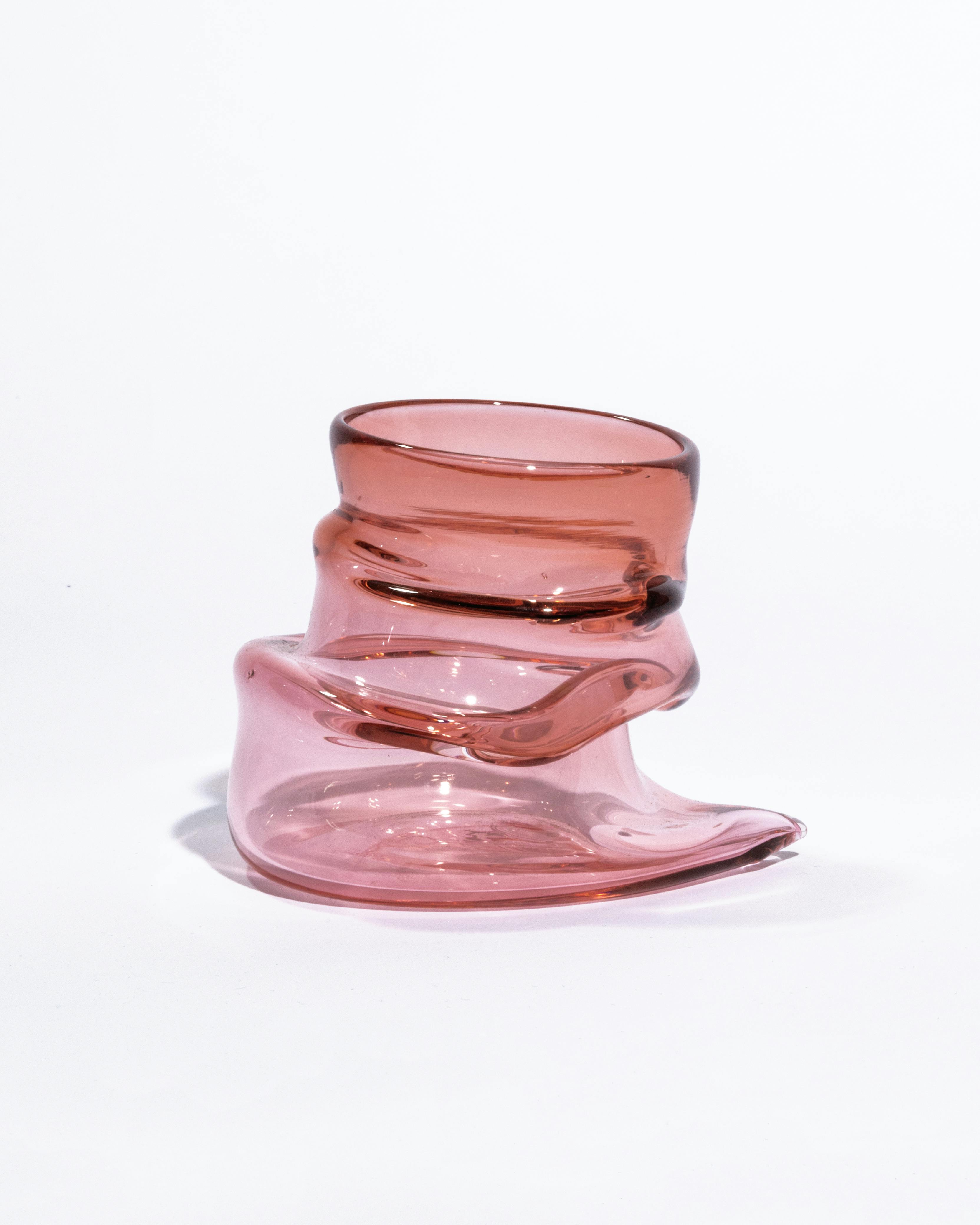 Sticky Glass Deflated Cup