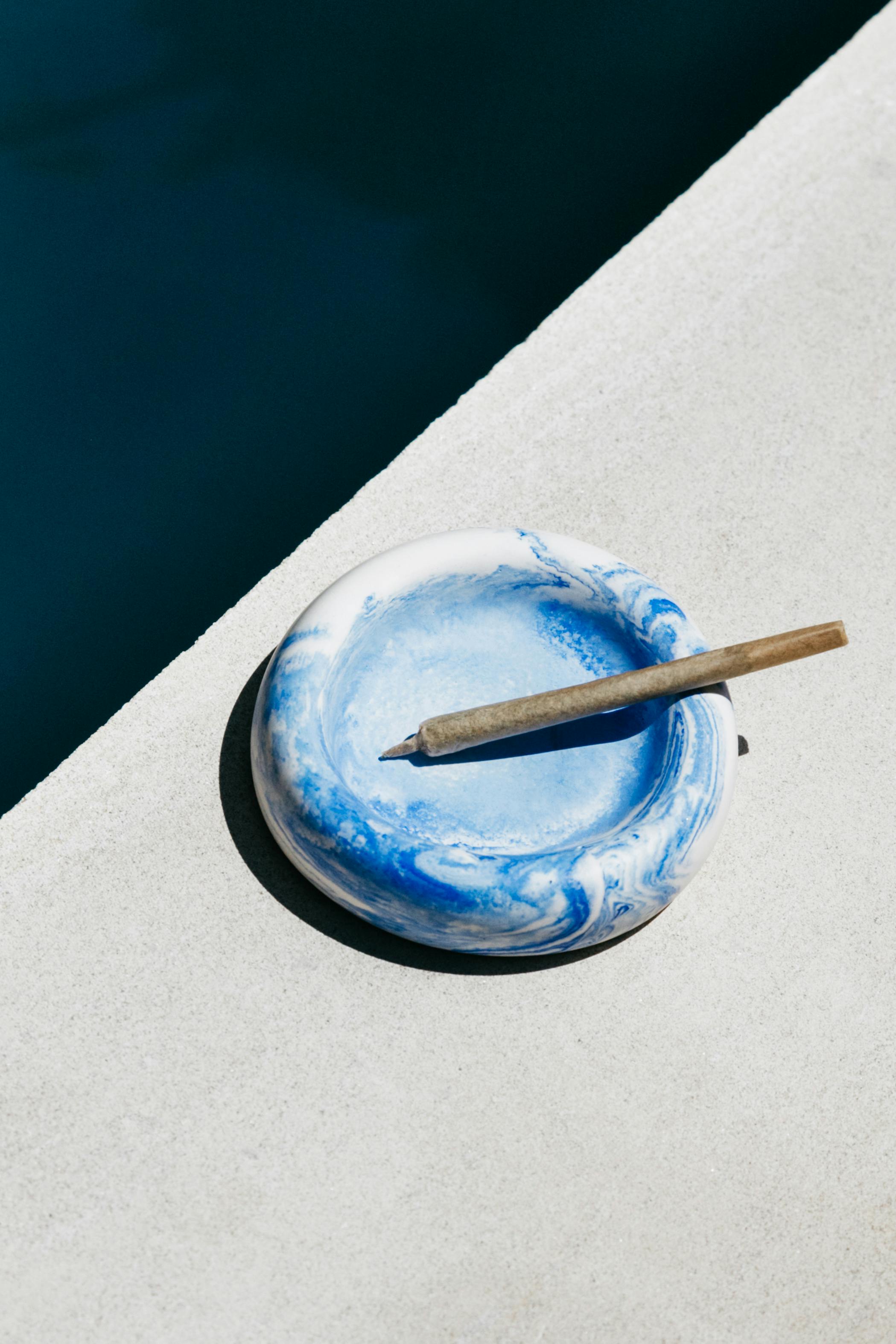 Mary Ratcliffe Catch All Ashtray - Blue