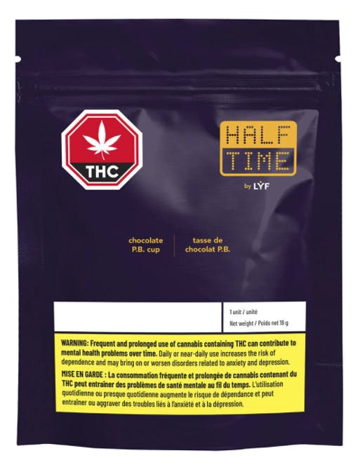 HalfTime by LYF - Chocolate P.B. Cup 1x16g