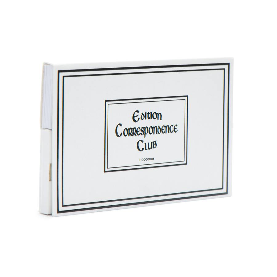 Edition Correspondence Club Rolling Papers
