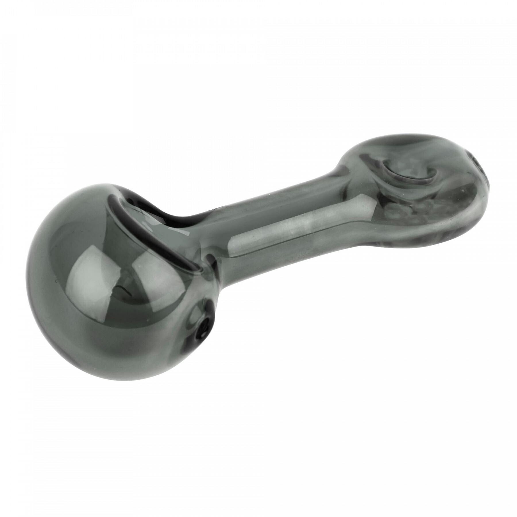 Red Eye Glass 3.5" Donut Hand Pipe - Smoke