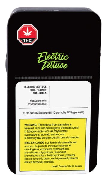 Electric Lettuce Pre-Rolls - 10x0.35g (Hybrid)