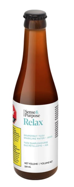 Relax: Grapefruit Yuzu Sparkling Water & Juice 1x300ml