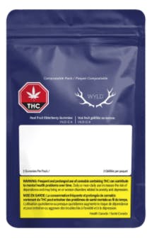 Real Fruit Elderberry Soft Chews 2:1 THC:CBN 2 pack