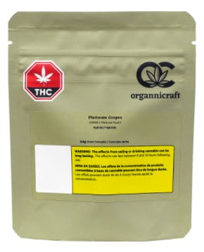 Organnicraft Platinum Grape - 3.5g
