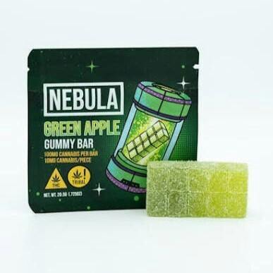 Nebula - Green Apple Gummy Bar - 100mg