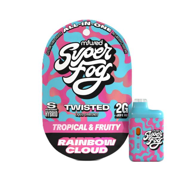 RAINBOW CLOUD -TWISTED JEFE XL