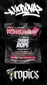 TWERPZ ROPE - LIVE ROSIN WILD CHERRY 100MG