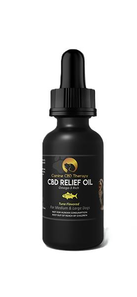 CBD RELIEF OIL- TUNA FLAVORED