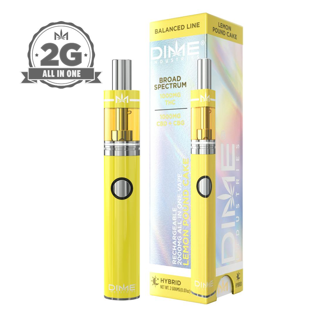 LEMON POUND CAKE 1:1 2G DISPOSABLE