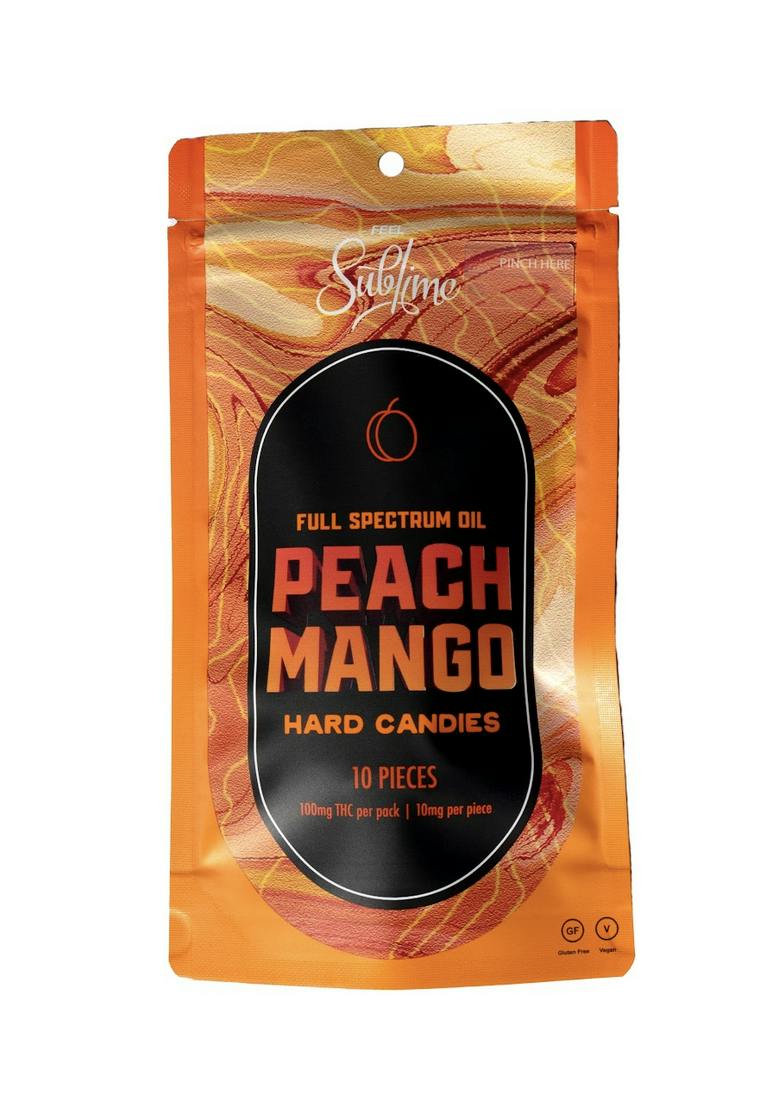 RSO PEACH MANGO HARD CANDY