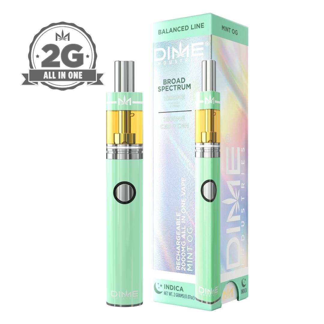 MINT OG 2G DISPOSABLE 1:1