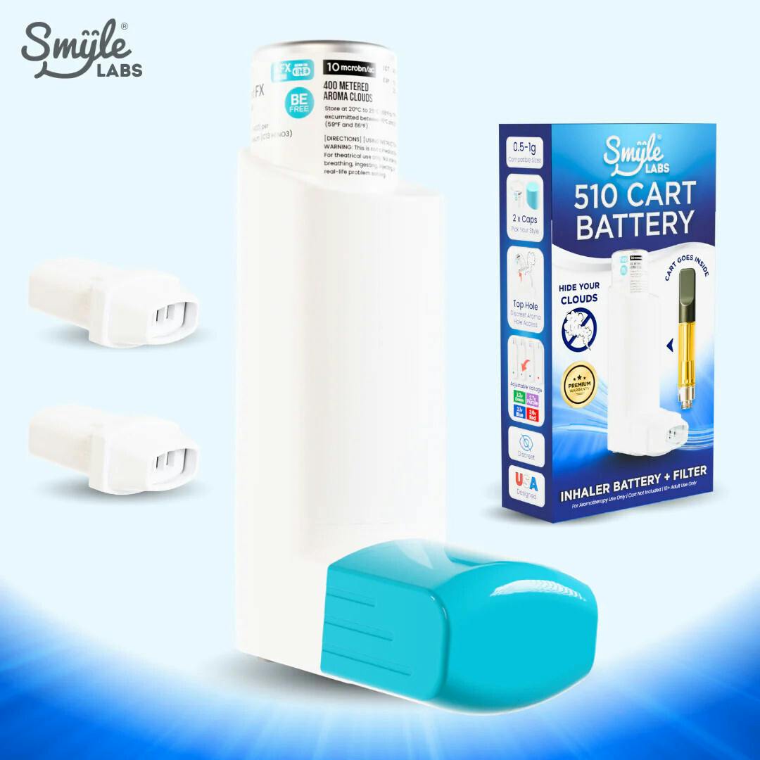 Inhaler Battery White One Size