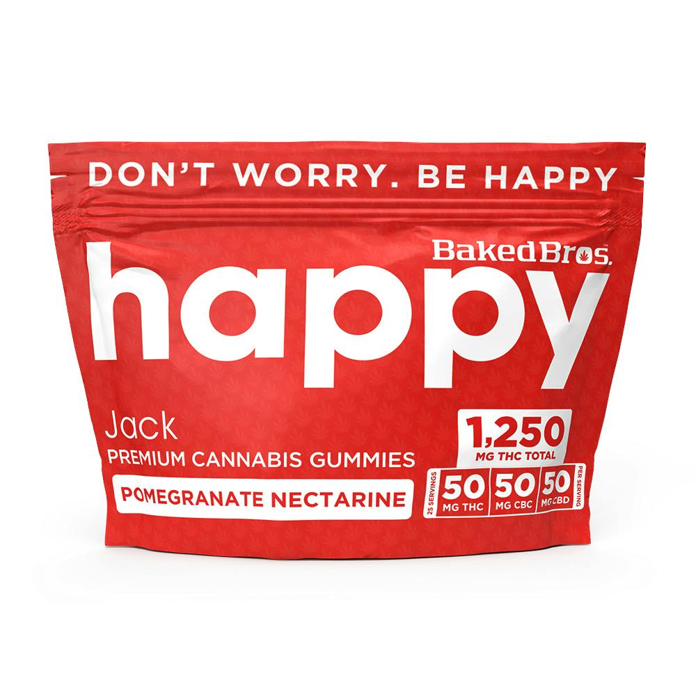 HAPPY POMEGRANATE NECTARINE 1250MG - 1250 mg - 25 Pack