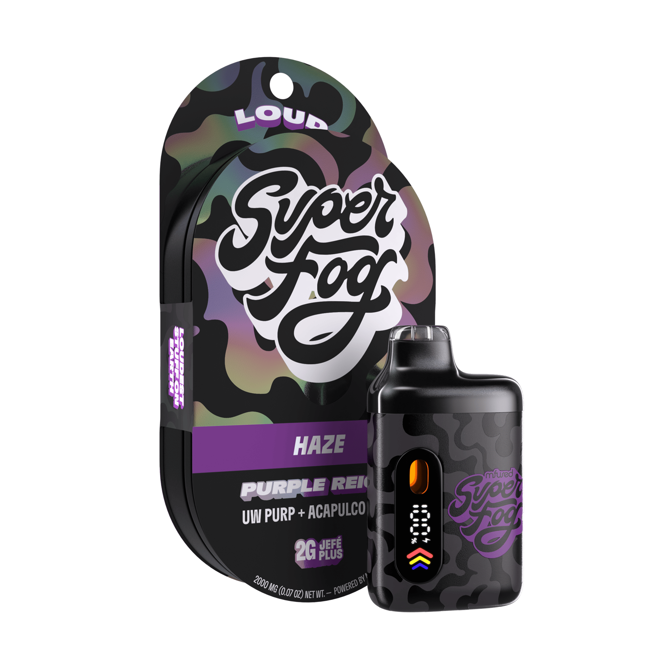 PURPLE REIGN- LOUD JEFE XL