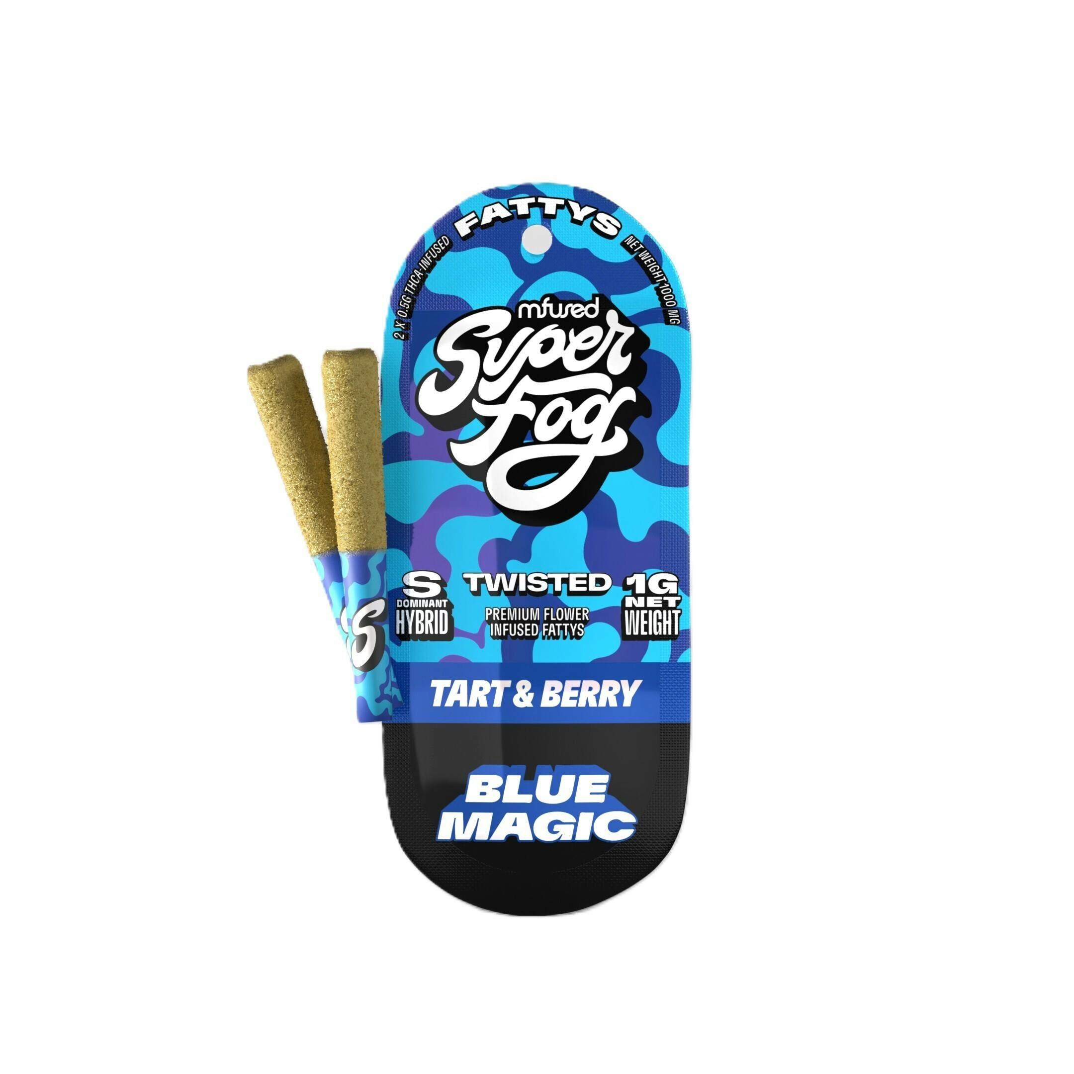 BLUE MAGIC - INFUSED TWISTED FATTYS - 1 g - 2 Pack